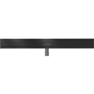 Mexen Flat M08 odtokový žľab 100 cm čierny - 1725100-15