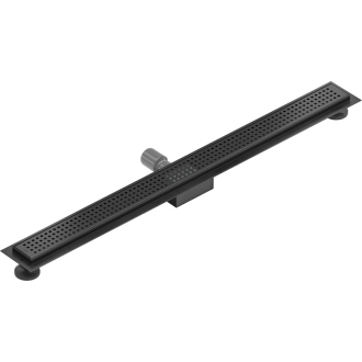 Mexen Flat M08 odtokový žľab 100 cm čierny - 1725100-15