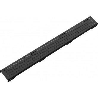 Mexen Flat M08 odtokový žľab 100 cm čierny - 1725100-15