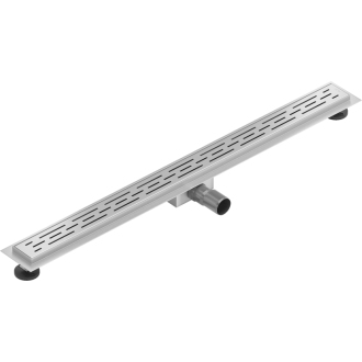 Mexen Flat M01 odtokový žľab 90 cm chróm - 1020090-15