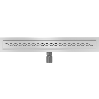 Mexen Flat M18 odtokový žľab 60 cm chróm - 1023060-15