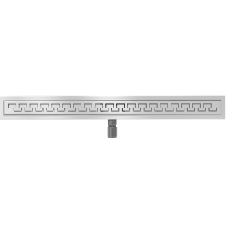 Mexen Flat M15 odtokový žľab 100 cm chróm - 10240100-15