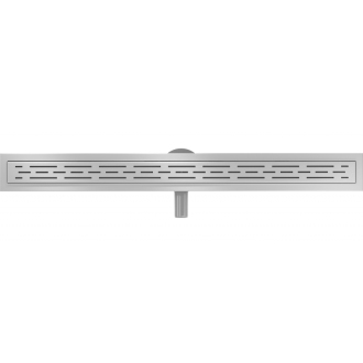 Mexen Flat 360° M01 otočný odtokový žľab 90 cm chróm - 1020090-40
