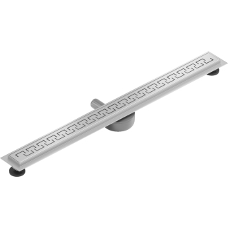 Mexen Flat 360° M15 otočný odtokový žľab 100 cm chróm - 1024100-40