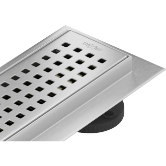 Mexen Flat 360° M08 otočný odtokový žľab 70 cm chróm - 1025070-40