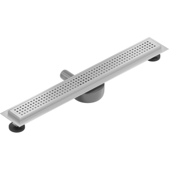 Mexen Flat 360° M08 otočný odtokový žľab 70 cm chróm - 1025070-40