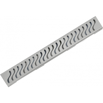 Mexen Flat 360° M09 otočný odtokový žľab 70 cm chróm - 1028070-40