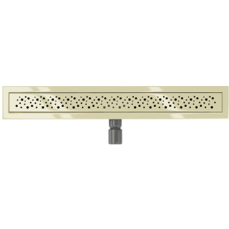 Mexen Flat M12 odtokový žľab 60 cm zlatá - 1521060-15