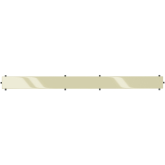 Mexen M13 70 cm - Rošt pre odtokový žľab FLAT / Flat 360, zlatý 1519070