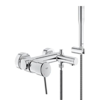 GROHE CONCETTO NEW 32212001 vaňová nástenná batéria vr. príslušenstvo chróm