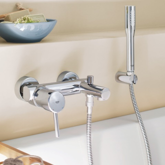 GROHE CONCETTO NEW 32212001 vaňová nástenná batéria vr. príslušenstvo chróm