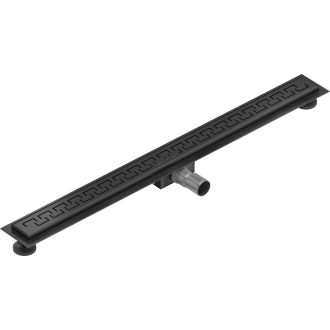 Mexen Flat M15 odtokový žľab 80 cm čierna - 1724080-15