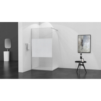 MEXEN KIOTO sprchová stena walk-in 140x200 cm 8mm sklo línia 800-140-000-00-35