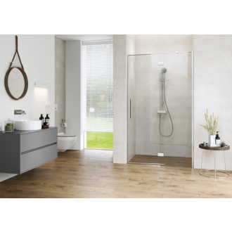 Cersanit Crea pevná stena do spŕch. kúta 80x200 číre sklo S159-009