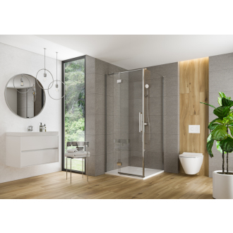 Cersanit Crea sprchové dvere 120x200 ľavé číre sklo S159-003