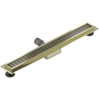 Mexen Flat M33 lineárny odtok 60 cm, zlatý - 1533060-15