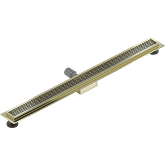 Mexen Flat M33 lineárny odtok 90 cm, zlatý - 1533090-15