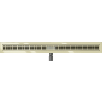 Mexen Flat M33 lineárny odtok 90 cm, zlatý - 1533090-15
