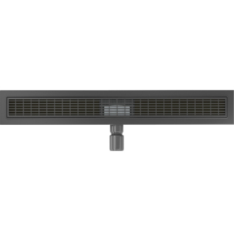 Mexen Flat M33 lineárny odtok 50 cm, čierny - 1733050-15
