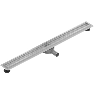 Mexen Flat 360° M33 otočný lineárny odtok 100 cm, chróm - 1033100-40