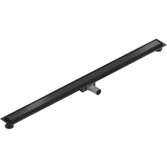 Mexen FLAT 110 cm - 2v1 lineárny odtokový žľab, čierna 1710110
