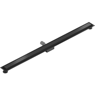 Mexen FLAT 140 cm - 2v1 lineárny odtokový žľab, čierna 1710140