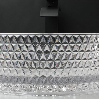 Rea umývadlo na dosku Cristal Transparent REA-U9670