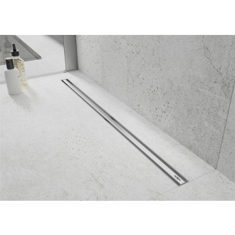 Mexen FLAT 360 SLIM 160 cm - Lineárny odtokový žľab, nerez 1041160