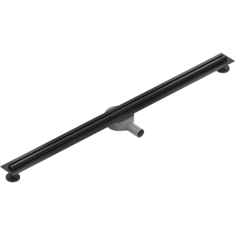 Mexen FLAT 360 SLIM 140 cm - Lineárny odtokový žľab, čierna 1741140