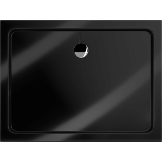Mexen FLAT Sprchová vanička obdĺžniková 80x90x5 cm, čierna 40708090