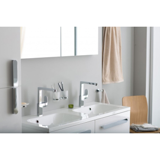 Ravak dvojumývadlo Chrome 1200 white s otvormi XJG01112000