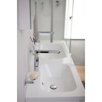 Ravak dvojumývadlo Chrome 1200 white s otvormi XJG01112000