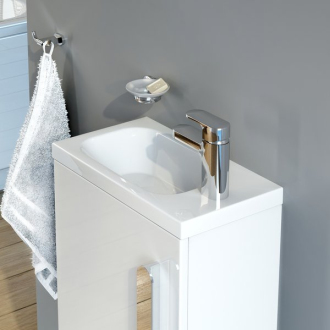 Ravak umývadlo Chrome R white s otvormi XJGP1100000