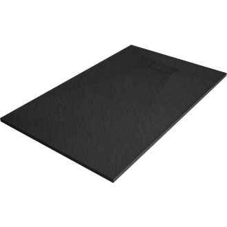 Mexen HUGO Sprchová vanička SMC obdĺžniková 80x140x2, 6 cm, čierna 42708014