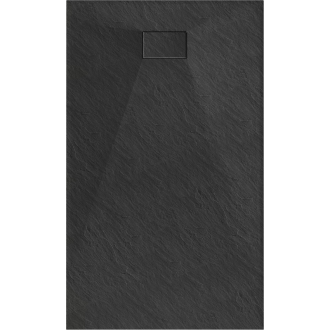 Mexen HUGO Sprchová vanička SMC obdĺžniková 80x140x2, 6 cm, čierna 42708014