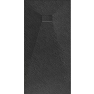 Mexen HUGO Sprchová vanička SMC, obdĺžniková, 80x180x2, 6 cm, čierna 42708018
