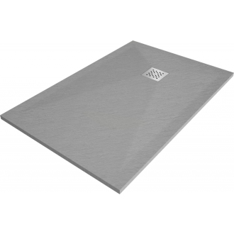 Mexen STONE+ sprchová vanička, obdĺžniková 70x130x2, 5 cm, šedo-betón 44617013