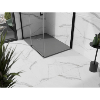 Mexen STONE+ sprchová vanička, obdĺžniková 70x130x2, 5 cm, šedo-betón 44617013