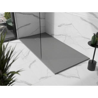 Mexen STONE+ sprchová vanička, obdĺžniková 100x200x3 cm, šedo-betón 44611020