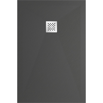 Mexen STONE+ sprchová vanička, obdĺžniková 80x90x2, 5 cm, antracit 44718090