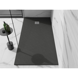 Mexen STONE+ sprchová vanička, obdĺžniková 80x200x2, 5 cm, antracit 44718020