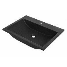 Laveo ALBANO VGA1710T Granitové umývadlo, čierna