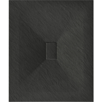 Mexen HUGO Sprchová vanička SMC, obdĺžniková, 100x140x2, 6 cm, čierna 42701014
