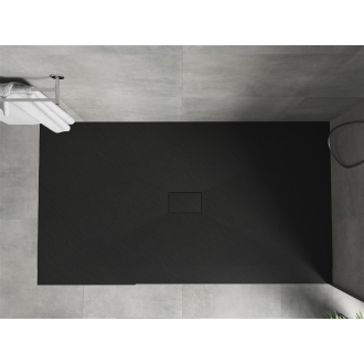 Mexen HUGO Sprchová vanička SMC, obdĺžniková, 100x200x2, 6 cm, čierna 42701020