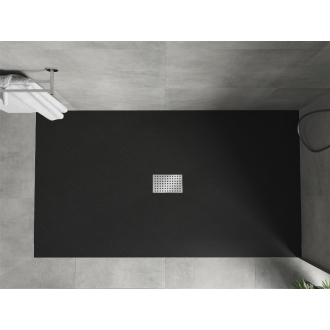 Mexen HUGO Sprchová vanička SMC, obdĺžniková, 100x200x2, 6 cm, čierna 42701020