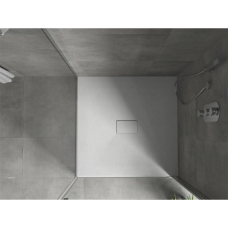 Mexen HUGO Sprchová vanička SMC, obdĺžniková, 100x100x2, 6 cm, biela 42101010