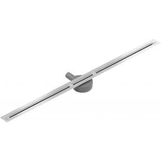 Mexen FLAT 360 SUPER SLIM 120 cm - Lineárny odtokový žľab, nerez 1051120