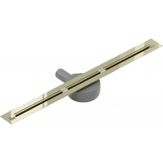 Mexen FLAT 360 SUPER SLIM 60 cm - Lineárny odtokový žľab, zlatá 1551060