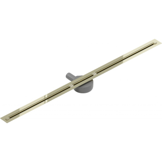 Mexen FLAT 360 SUPER SLIM 110 cm - Lineárny odtokový žľab, zlatá 1551110