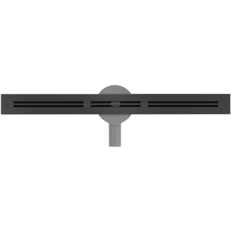 Mexen FLAT 360 SUPER SLIM 70 cm - Lineárny odtkový žľab, čierna 1751070